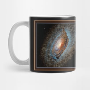 The Evil Eye Galaxy: Astronomical Faux Painting Mug